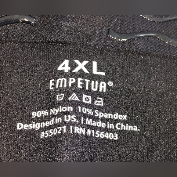 Empetua (Shapermint) Black High Waisted Shaper Short Size 4X NWT - Picture 4 of 5